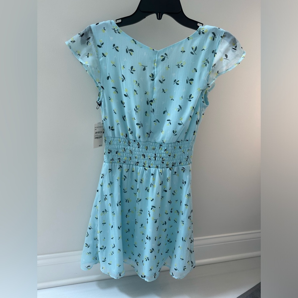 Leith Blue Glow Nina Floral Dress - Picture 3 of 3